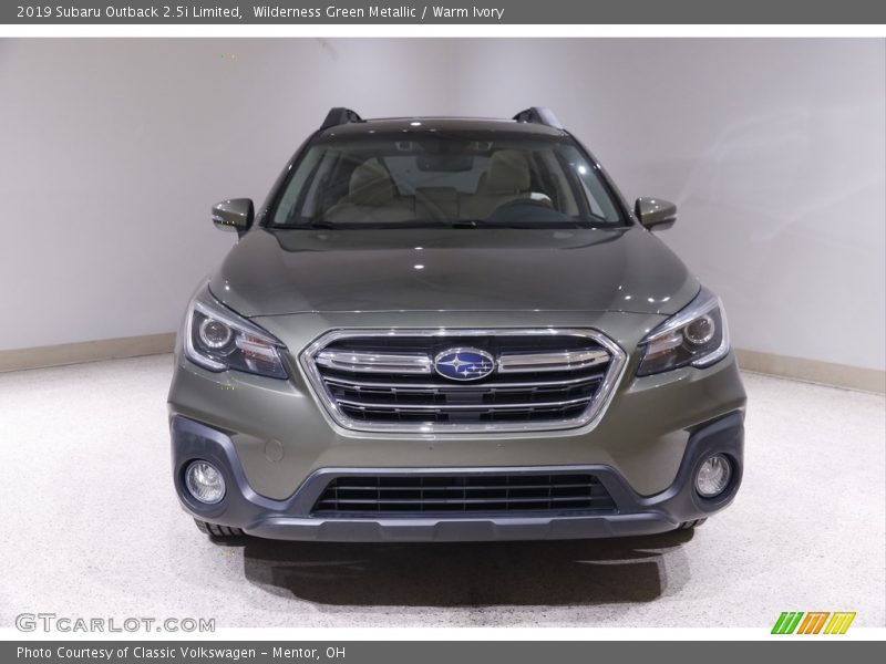 Wilderness Green Metallic / Warm Ivory 2019 Subaru Outback 2.5i Limited