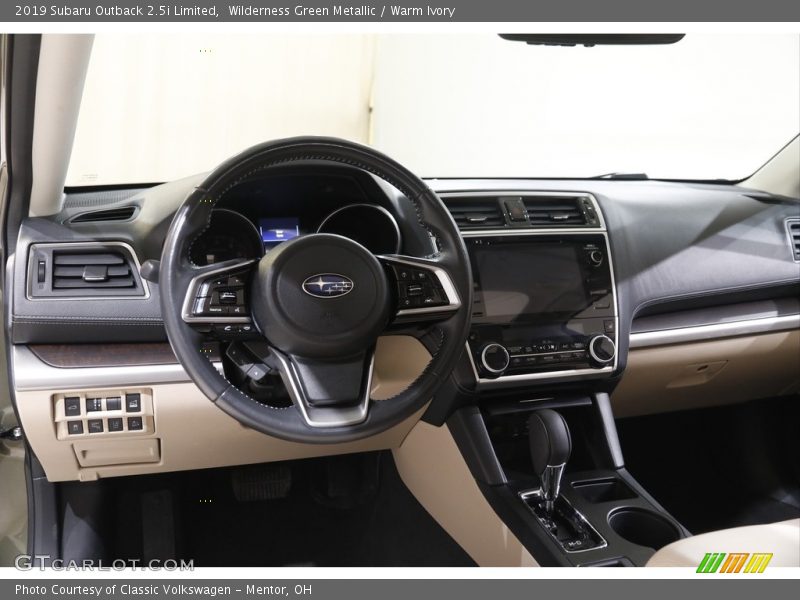 Wilderness Green Metallic / Warm Ivory 2019 Subaru Outback 2.5i Limited