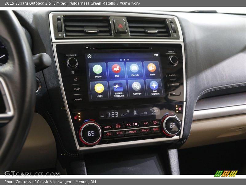 Wilderness Green Metallic / Warm Ivory 2019 Subaru Outback 2.5i Limited