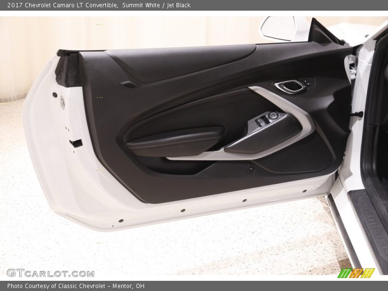 Summit White / Jet Black 2017 Chevrolet Camaro LT Convertible