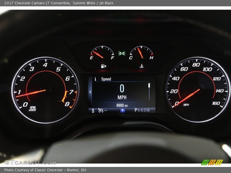 Summit White / Jet Black 2017 Chevrolet Camaro LT Convertible
