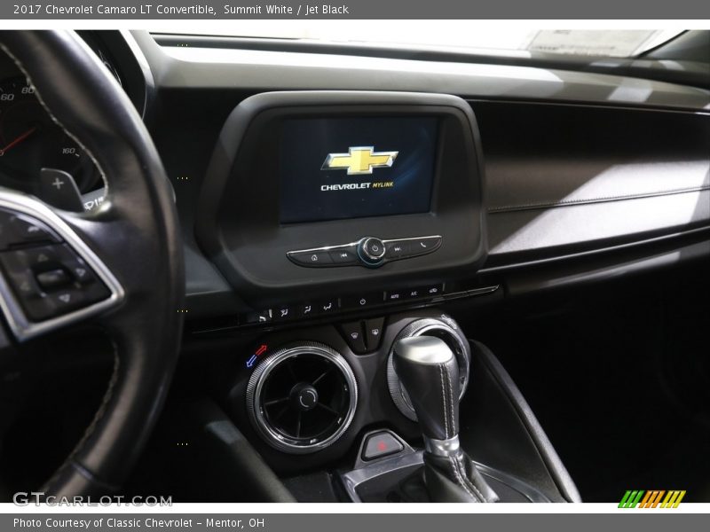 Summit White / Jet Black 2017 Chevrolet Camaro LT Convertible