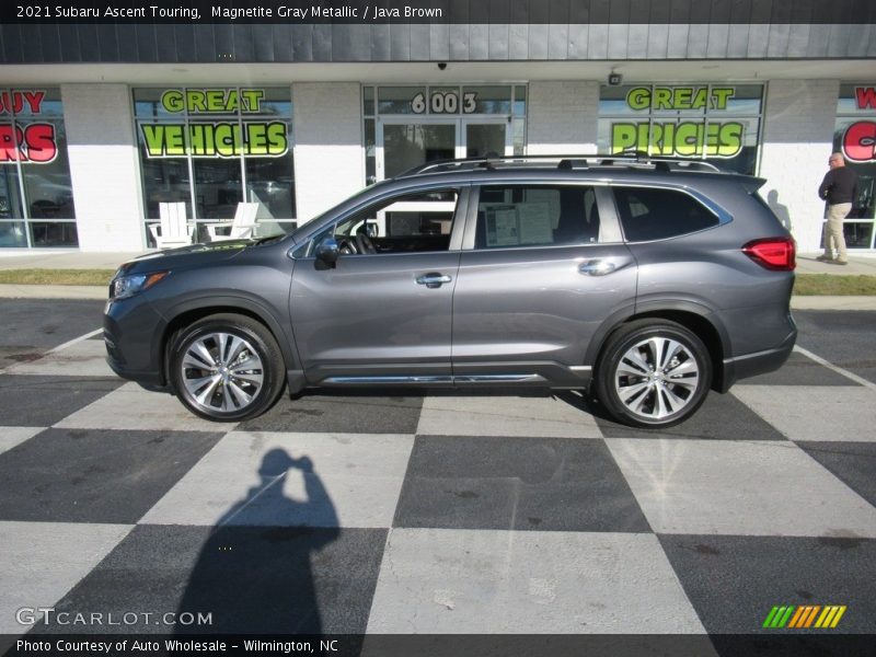 Magnetite Gray Metallic / Java Brown 2021 Subaru Ascent Touring