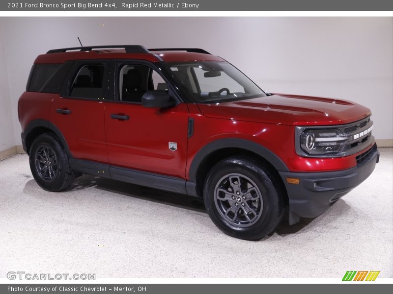 Rapid Red Metallic / Ebony 2021 Ford Bronco Sport Big Bend 4x4