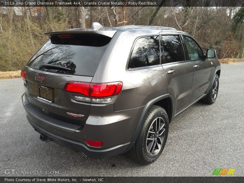 Granite Crystal Metallic / Ruby Red/Black 2019 Jeep Grand Cherokee Trailhawk 4x4