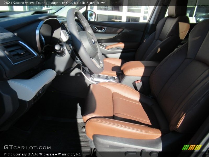 Magnetite Gray Metallic / Java Brown 2021 Subaru Ascent Touring
