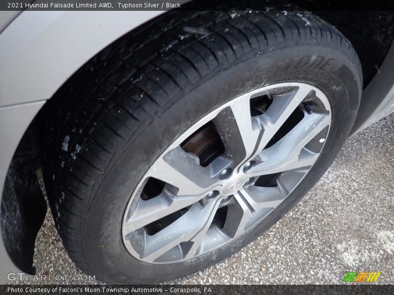 Typhoon Silver / Black 2021 Hyundai Palisade Limited AWD