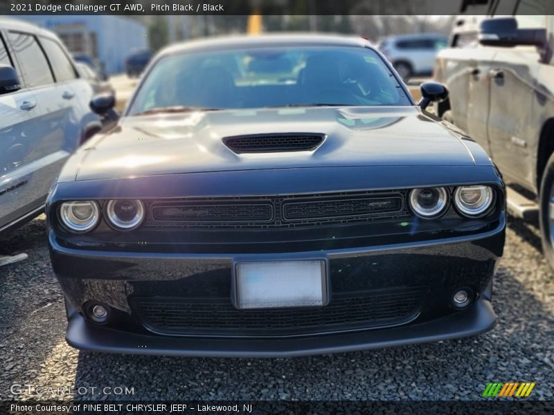 Pitch Black / Black 2021 Dodge Challenger GT AWD