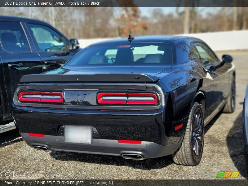 Pitch Black / Black 2021 Dodge Challenger GT AWD
