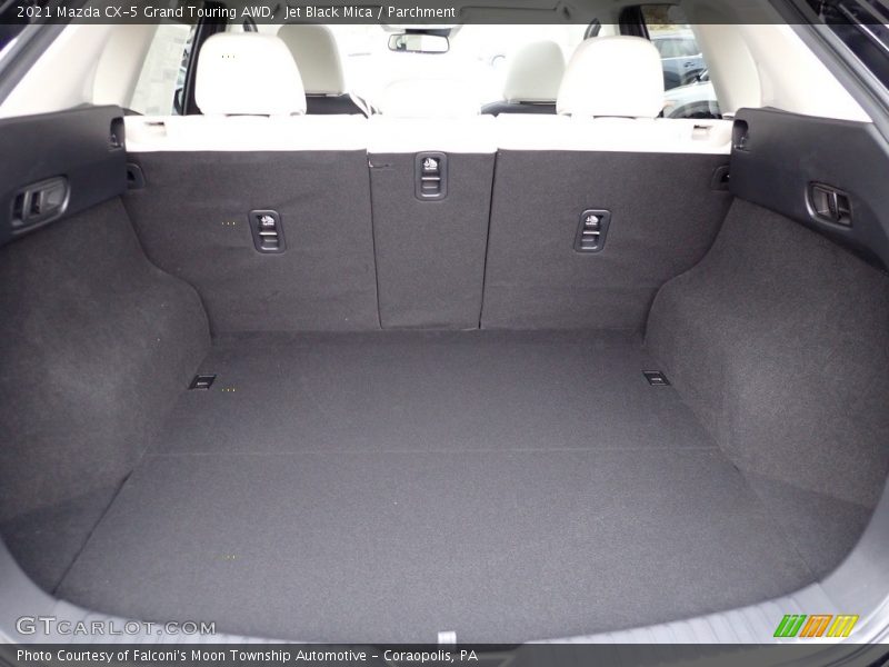 Jet Black Mica / Parchment 2021 Mazda CX-5 Grand Touring AWD