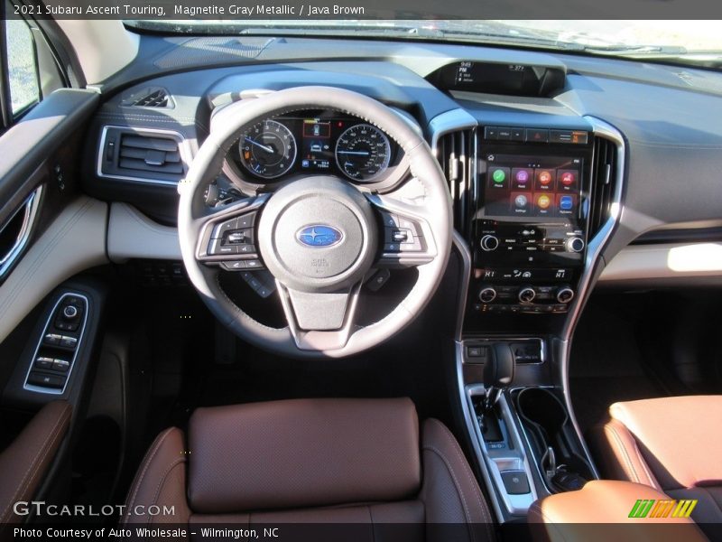 Magnetite Gray Metallic / Java Brown 2021 Subaru Ascent Touring