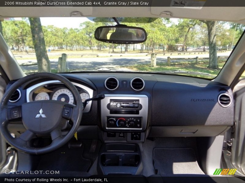 Granite Gray / Slate Gray 2006 Mitsubishi Raider DuroCross Extended Cab 4x4