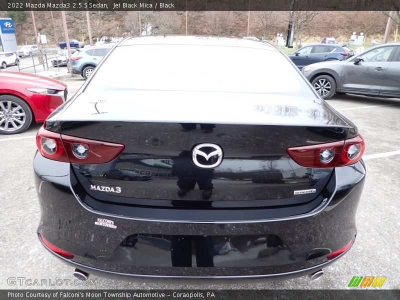 Jet Black Mica / Black 2022 Mazda Mazda3 2.5 S Sedan