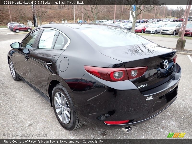 Jet Black Mica / Black 2022 Mazda Mazda3 2.5 S Sedan