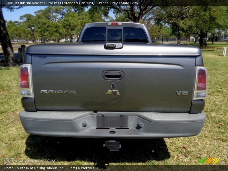 Granite Gray / Slate Gray 2006 Mitsubishi Raider DuroCross Extended Cab 4x4