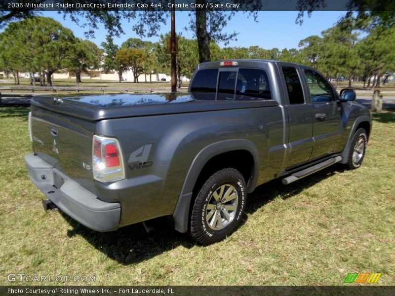 Granite Gray / Slate Gray 2006 Mitsubishi Raider DuroCross Extended Cab 4x4