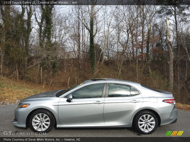 Celestial Silver Metallic / Ash 2018 Toyota Camry LE