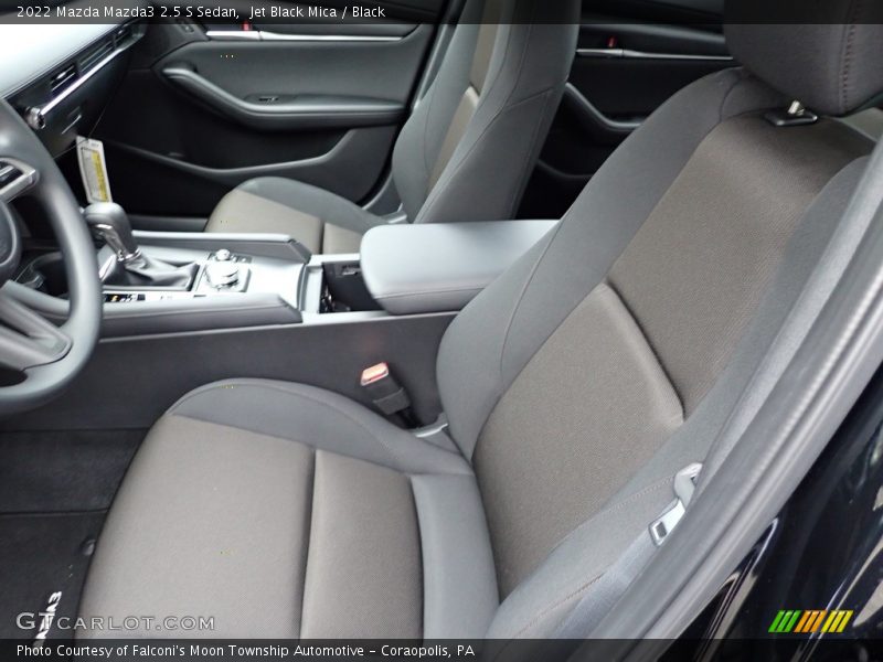  2022 Mazda3 2.5 S Sedan Black Interior