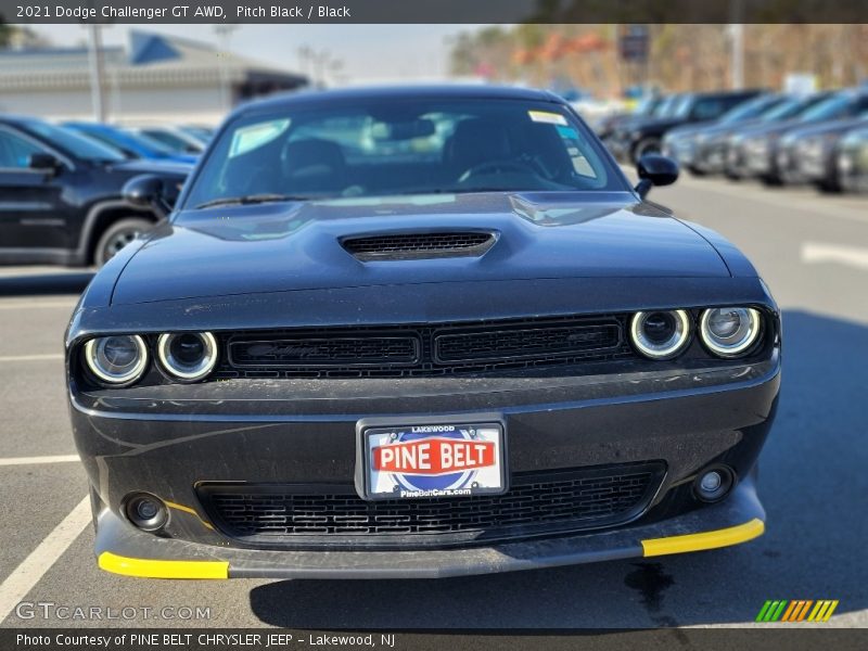 Pitch Black / Black 2021 Dodge Challenger GT AWD