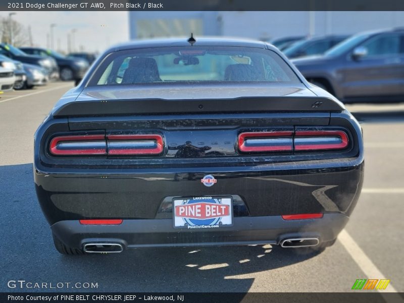 Pitch Black / Black 2021 Dodge Challenger GT AWD