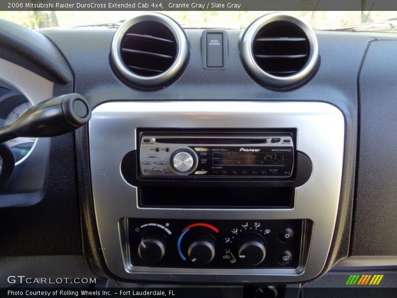 Controls of 2006 Raider DuroCross Extended Cab 4x4