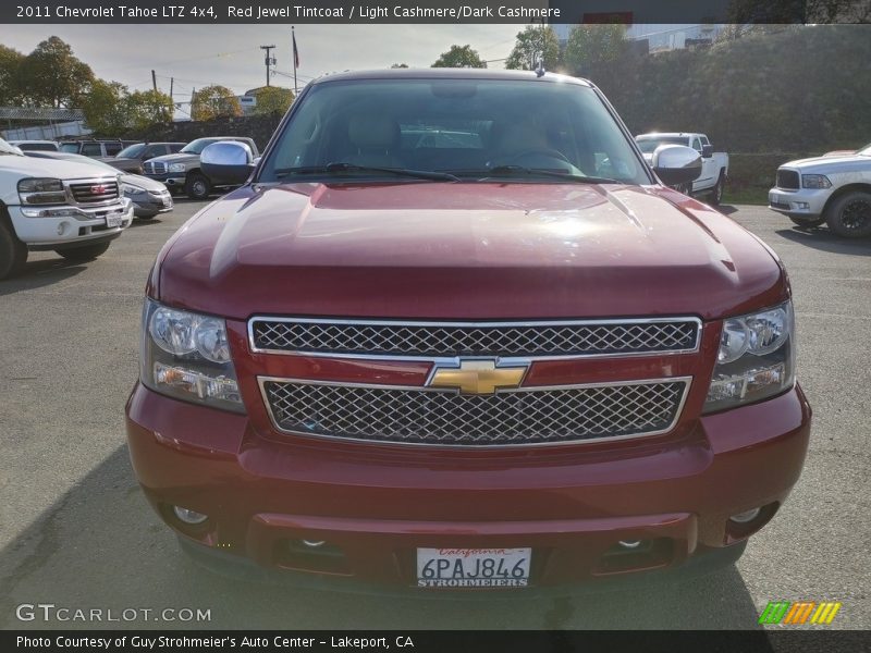 Red Jewel Tintcoat / Light Cashmere/Dark Cashmere 2011 Chevrolet Tahoe LTZ 4x4