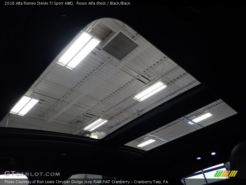 Rosso Alfa (Red) / Black/Black 2018 Alfa Romeo Stelvio Ti Sport AWD