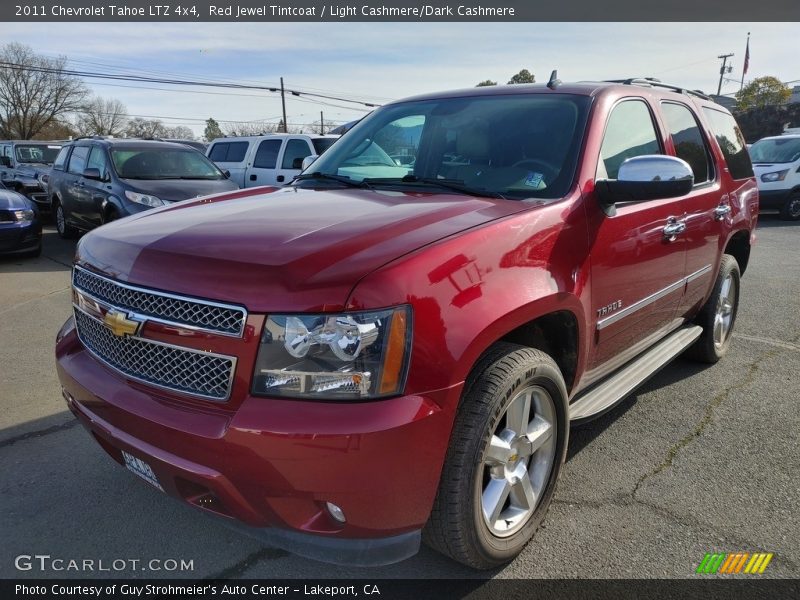 Red Jewel Tintcoat / Light Cashmere/Dark Cashmere 2011 Chevrolet Tahoe LTZ 4x4