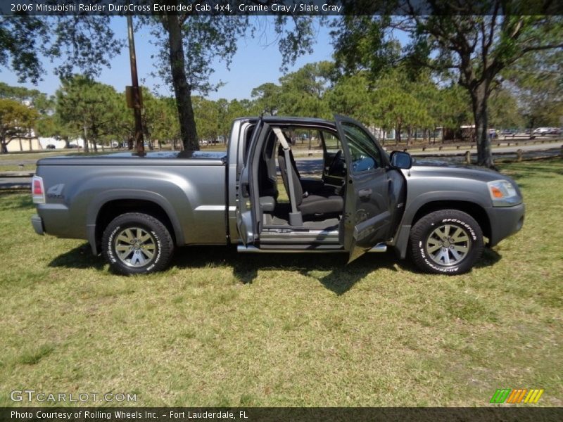 Granite Gray / Slate Gray 2006 Mitsubishi Raider DuroCross Extended Cab 4x4
