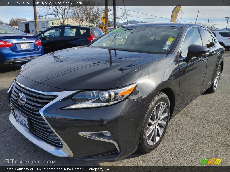 Obsidian / Black 2017 Lexus ES 300h Hybrid