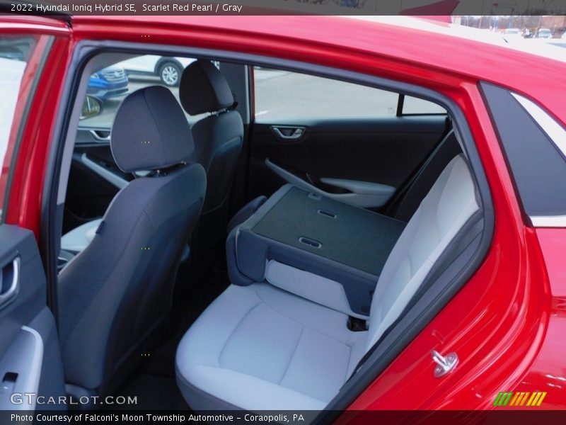 Scarlet Red Pearl / Gray 2022 Hyundai Ioniq Hybrid SE