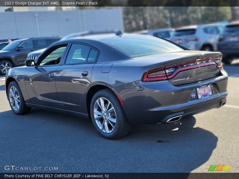 Granite Pearl / Black 2021 Dodge Charger SXT AWD