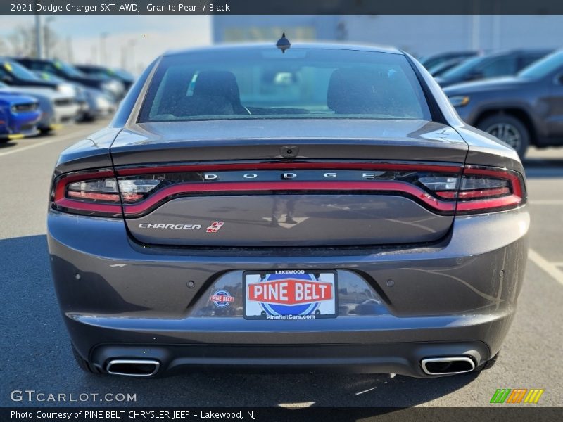 Granite Pearl / Black 2021 Dodge Charger SXT AWD