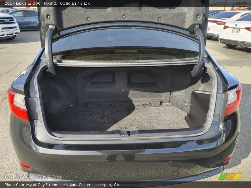 Obsidian / Black 2017 Lexus ES 300h Hybrid