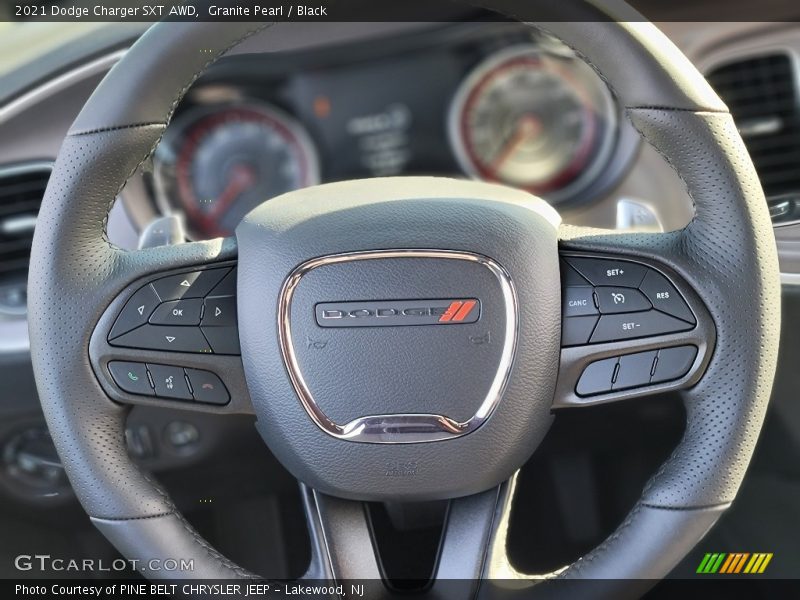 Granite Pearl / Black 2021 Dodge Charger SXT AWD