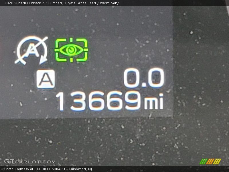 Crystal White Pearl / Warm Ivory 2020 Subaru Outback 2.5i Limited