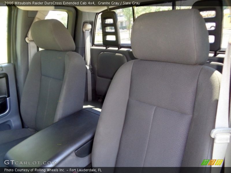 Granite Gray / Slate Gray 2006 Mitsubishi Raider DuroCross Extended Cab 4x4