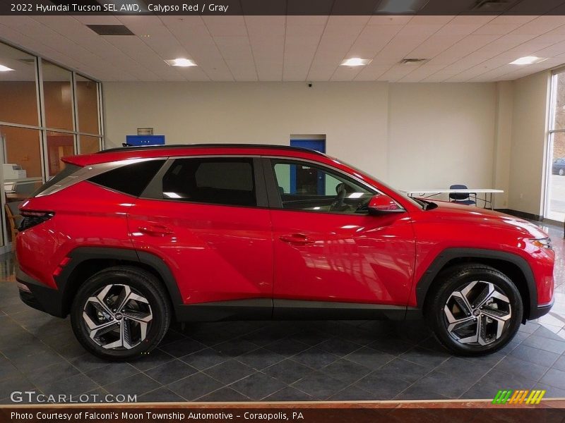  2022 Tucson SEL AWD Calypso Red