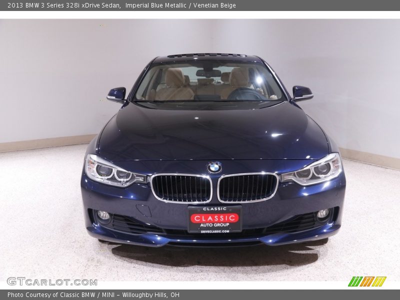 Imperial Blue Metallic / Venetian Beige 2013 BMW 3 Series 328i xDrive Sedan