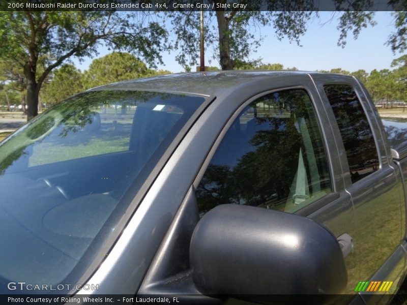 Granite Gray / Slate Gray 2006 Mitsubishi Raider DuroCross Extended Cab 4x4