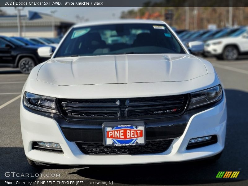 White Knuckle / Black 2021 Dodge Charger SXT AWD