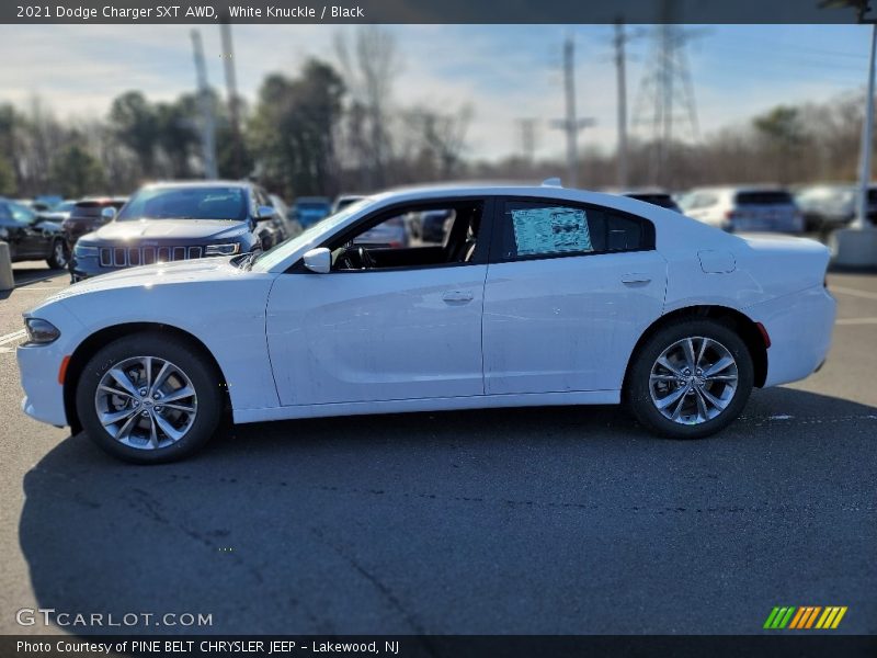 White Knuckle / Black 2021 Dodge Charger SXT AWD