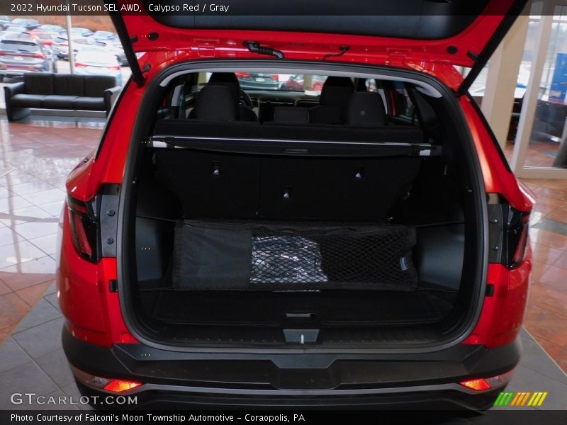 Calypso Red / Gray 2022 Hyundai Tucson SEL AWD