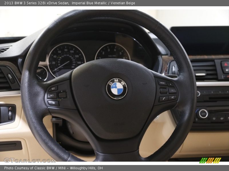 Imperial Blue Metallic / Venetian Beige 2013 BMW 3 Series 328i xDrive Sedan
