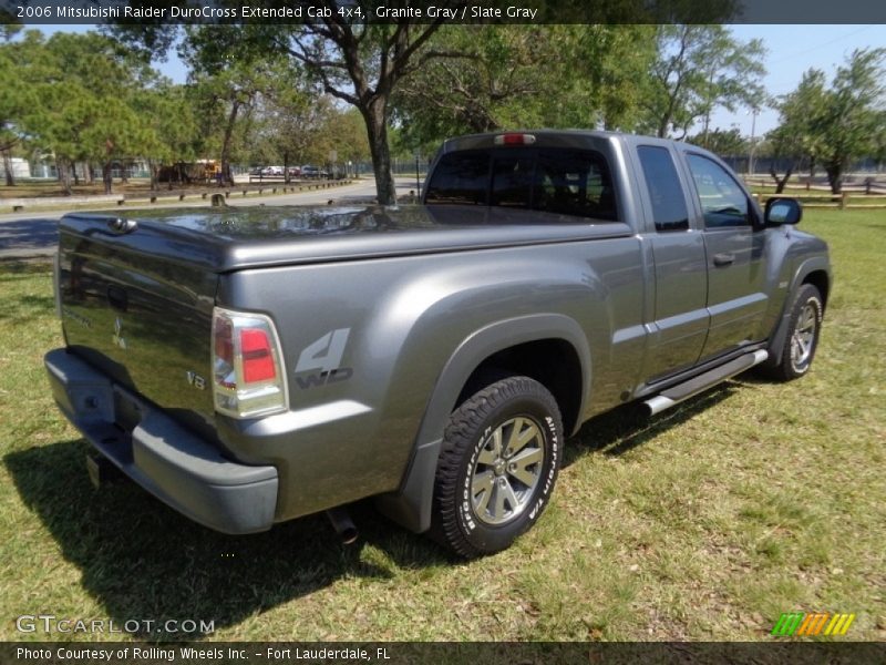 Granite Gray / Slate Gray 2006 Mitsubishi Raider DuroCross Extended Cab 4x4