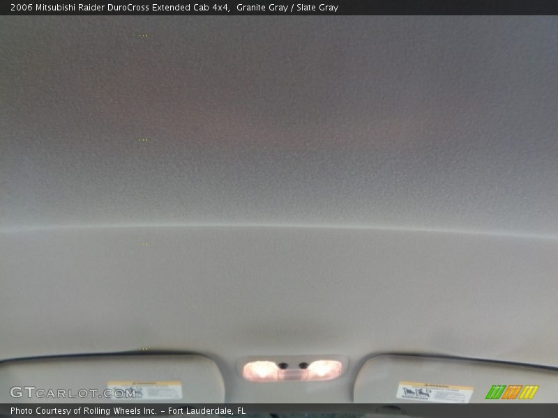 Granite Gray / Slate Gray 2006 Mitsubishi Raider DuroCross Extended Cab 4x4