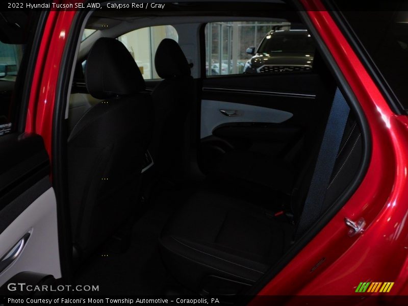 Calypso Red / Gray 2022 Hyundai Tucson SEL AWD