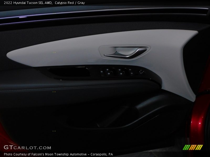 Calypso Red / Gray 2022 Hyundai Tucson SEL AWD