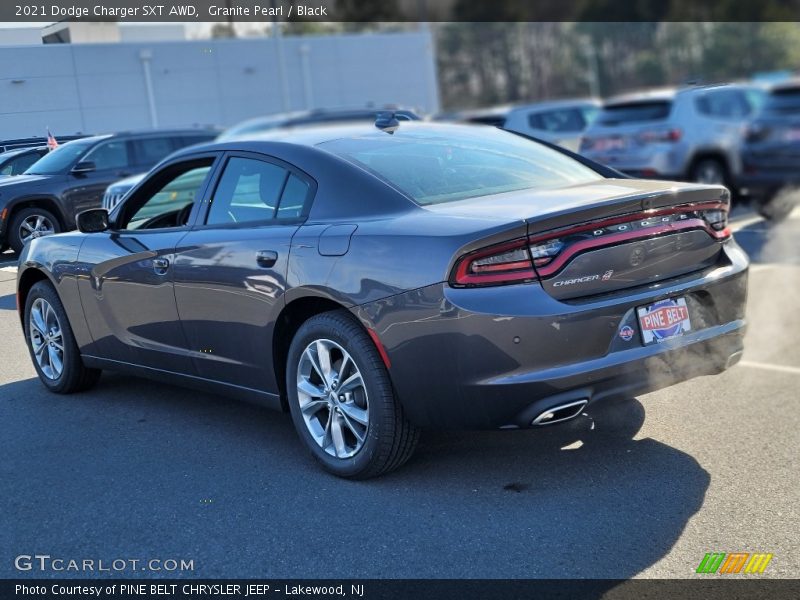Granite Pearl / Black 2021 Dodge Charger SXT AWD