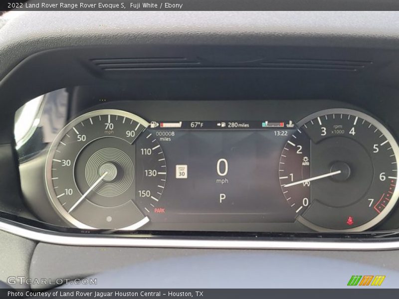  2022 Range Rover Evoque S S Gauges